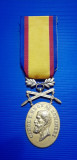 Medalia bărbăție și credință Cl.1 cu spade