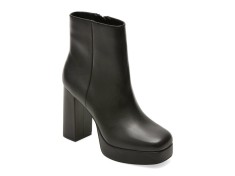 Botine ALDO negre, VAYLEN 001, din piele naturala