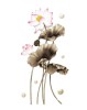 Sticker decorativ, Flori, 112 cm, 751STK