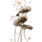 Sticker decorativ, Flori, 112 cm, 751STK