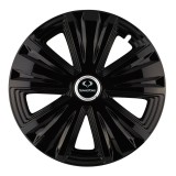 Set 4 capace roti Glory negru R14 pentru gama auto SsangYoung
