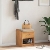 VidaXL Bancă pentru hol &bdquo;SANDNES&rdquo; 45x40x50 cm din lemn masiv de pin