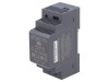 Convertor DC/DC Mean Well DDR-30G-24, 24V 30W, Sina DIN, 9-36V DC, 1.25A, -40-85C