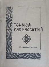 TEHNICA FARMACEUTICA VOL.4 CURS DE TEHNICA FARMACEUTICA-A.I. PASTIA-246256