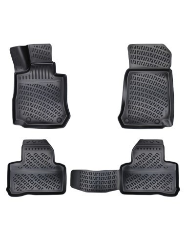 Set covorase auto din cauciuc tip tavita Mercedes Glc X253 / C253 2015-