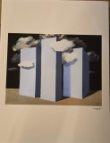 Rene Magritte - A Storm, litografie originala