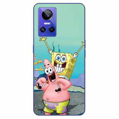 Husa Realme GT NEO 3 5G Silicon Gel Tpu Model Spongebob foto