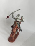 bnk jc Germania - Jean Hoefler - cavaler medieval cu sulita - calare