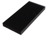 Radiator Extrudat cu Aripioare Negru 200x90x17 mm