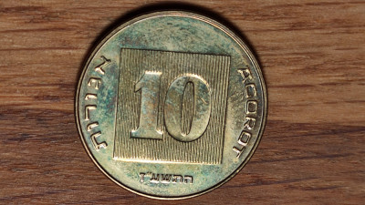 Israel - moneda de colectie - 10 agorot 1984-2020 -diversi ani - aUNC ! superba! foto