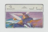 bnk card Cartele telefonice - Belgia - Belgacom - Easter 1994: flying bells - 402F