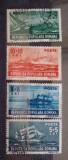 ROMANIA 1948 LP 239 Marina serie 4v stampilate