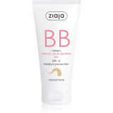 Ziaja BB Cream cremă BB pentru pielea normală și uscată culoare Natural 50 ml