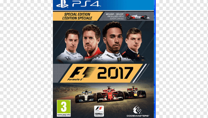 Joc PS4 Formula 1 F1 2017 (PS4) (PS5) ca nou