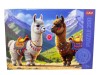 Puzzle alpaca cu flori 200 piese Trefl