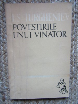 Povestirile unui vanator de I.S.Turgheniev foto