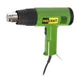 Feon industrial Procraft, 2100 W, 600 C, 4 duze incluse, Verde