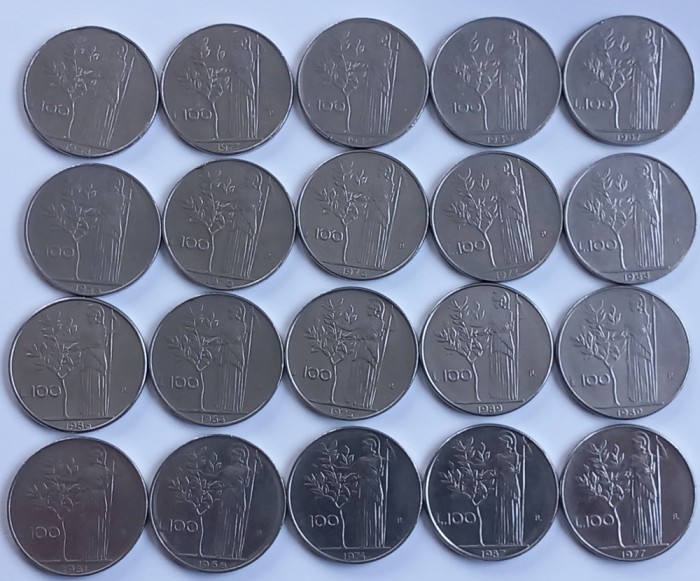 Italia, Lot 100 Lire