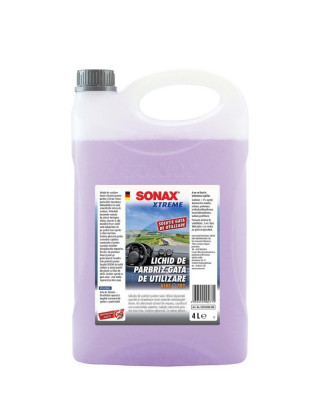 Lichid Parbriz Vara Gata de Utilizare Sonax Xtreme, 4L foto