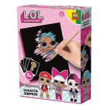 Cumpara ieftin Set creativ de razuit cu 5 planse L.O.L.