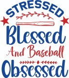 Cumpara ieftin Sticker decorativ, Baseball, Albastru, 67 cm, 7070ST-9, Oem