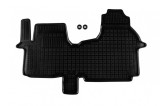 Covor de cauciuc specific, potrivit pentru Fiat Talento, Nissan NV300 dupa 2016, Renault Trafic, Opel Vivaro 2014-2018, 3 locuri, set dintr-o singura