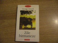George Orwell - Zile birmaneze foto