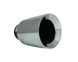 Duza de Evacuare Masina Argint Sport Tuning 140mm