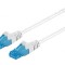 Patch Cord Ethernet Cat6a Alb 15m