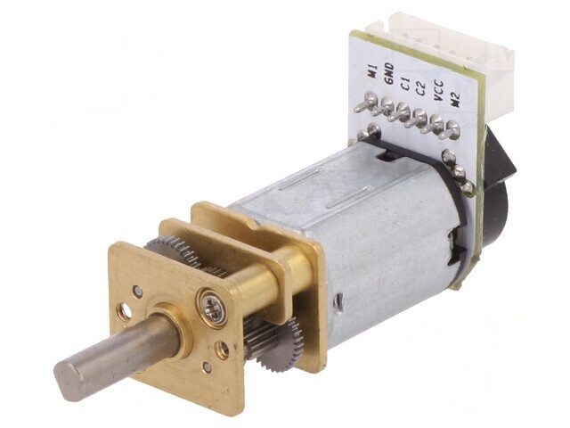 Motor DC cu Encodator 6V 60RPM