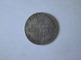 Rara! Statele Germane/Regatul Prusiei 2 1/2 Silber Groschen 1850 A argint