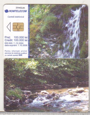 bnk card Cartela telefonica 2004 - Cascada - RO-ROM-0267A foto