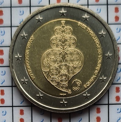 Portugalia 2 euro 2016 UNC - Olympic Team for Rio 2016 - km 867 - E001 foto