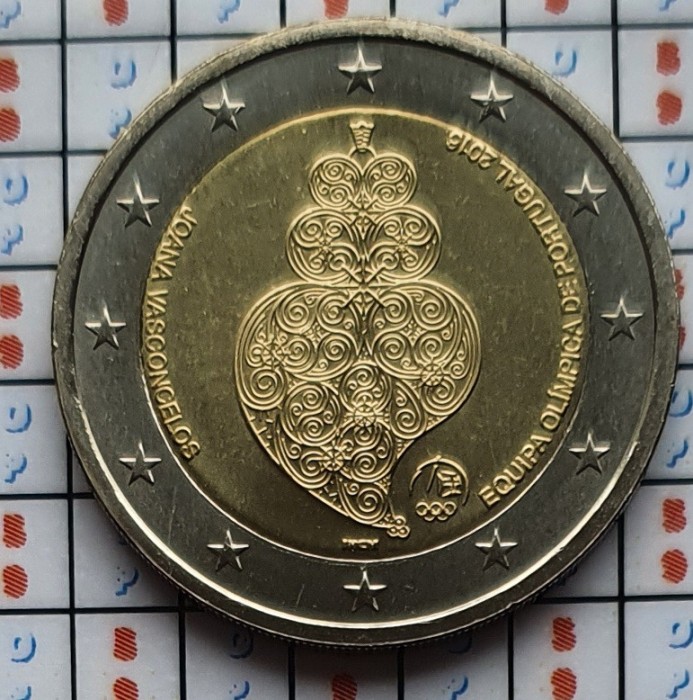 Portugalia 2 euro 2016 UNC - Olympic Team for Rio 2016 - km 867 - E001