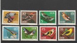 Fauna ,pasari. Germania (DDR)., Nestampilat