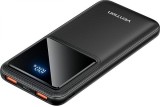 POWER BANK Vention 10000mAh/37Wh, 22.5W , 2 x USB; 1 x USB Type-C, 1 x Micro USB, digital display pt. status baterie, max. 3A, negru, &quot;FHKB0&quot; (timbru