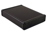 Carcasă aluminiu neagră 191x220x66mm