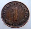 2.711 GERMANIA 1 REICHSPFENNIG 1938 J, Europa, Bronz