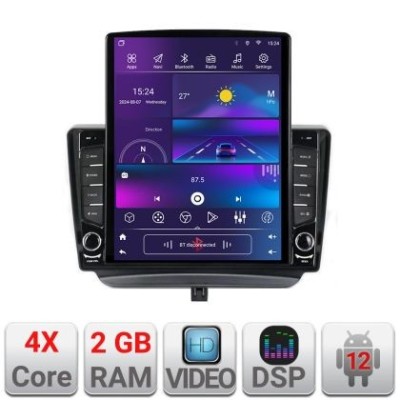 Navigatie Ford Turneo Courier Transit Courier 2014-2021 dedicata Android radio gps internet quad core 2+32 ecran vertical 9.7&amp;quot; kit-turneo+EDT-E708 Car foto