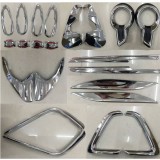 Set 22 ornamente cromate Toyota Hilux Revo 2015, 2016, 2017, 2018, 2019 TYE808