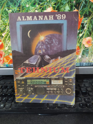 Almanah Tehnium 1989, 89, IIRUC, scgeme electronice, București 1988, 204 foto