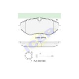 Set placute frana Icer 141832, parte montare : Punte Fata