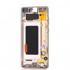 Display Samsung Galaxy S10 Plus (G975), Ceramic White, Service Pack OEM