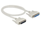 Cablu D-Sub 25pin, 0,5m, bej