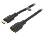Cablu HDMI 2.1 Negru 1m