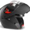 Casca moto modulabila neagra &quot;L&quot;