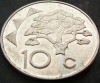 Moneda exotica 10 CENTI- NAMIBIA, anul 2009 *cod 2246, Africa