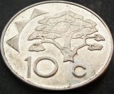 Cumpara ieftin Moneda exotica 10 CENTI- NAMIBIA, anul 2009 *cod 2246, Africa