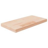 Cumpara ieftin Polita, 40x20x2,5 cm, lemn masiv de stejar netratat