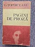 George Topirceanu - Pagini de proza, 1985, 416 pagini, stare buna